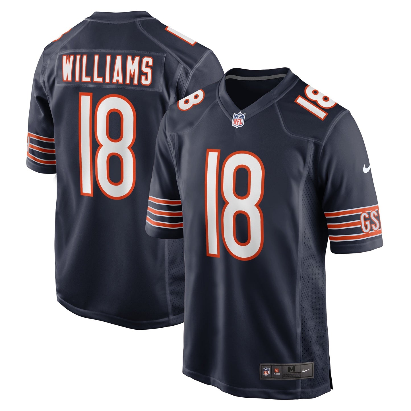 Men Chicago Bears Caleb Williams Nike Player Jersey