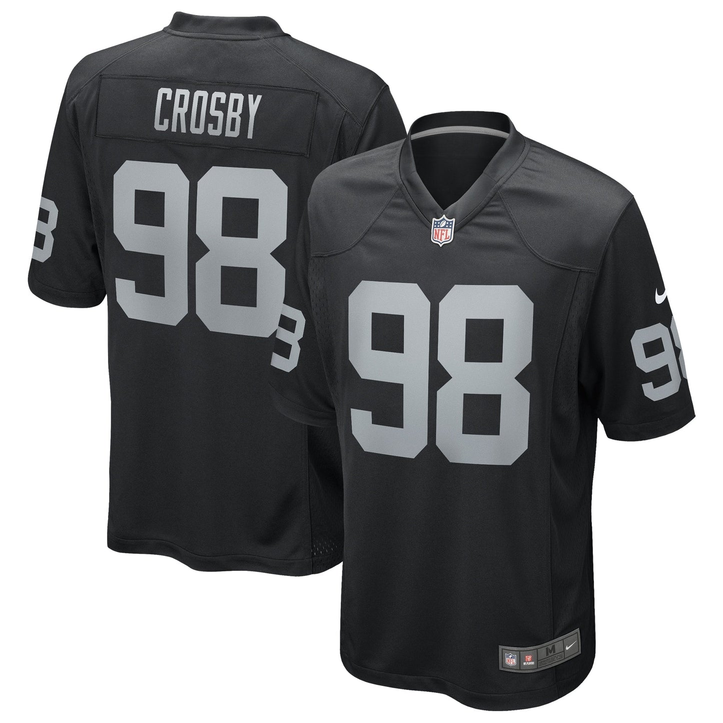 Men's Las Vegas Raiders Nike Black Game Jersey