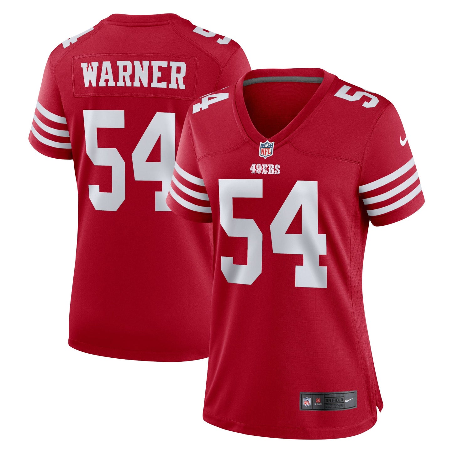 Woman San Francisco 49ers Nike Scarlet Game Player Jersey