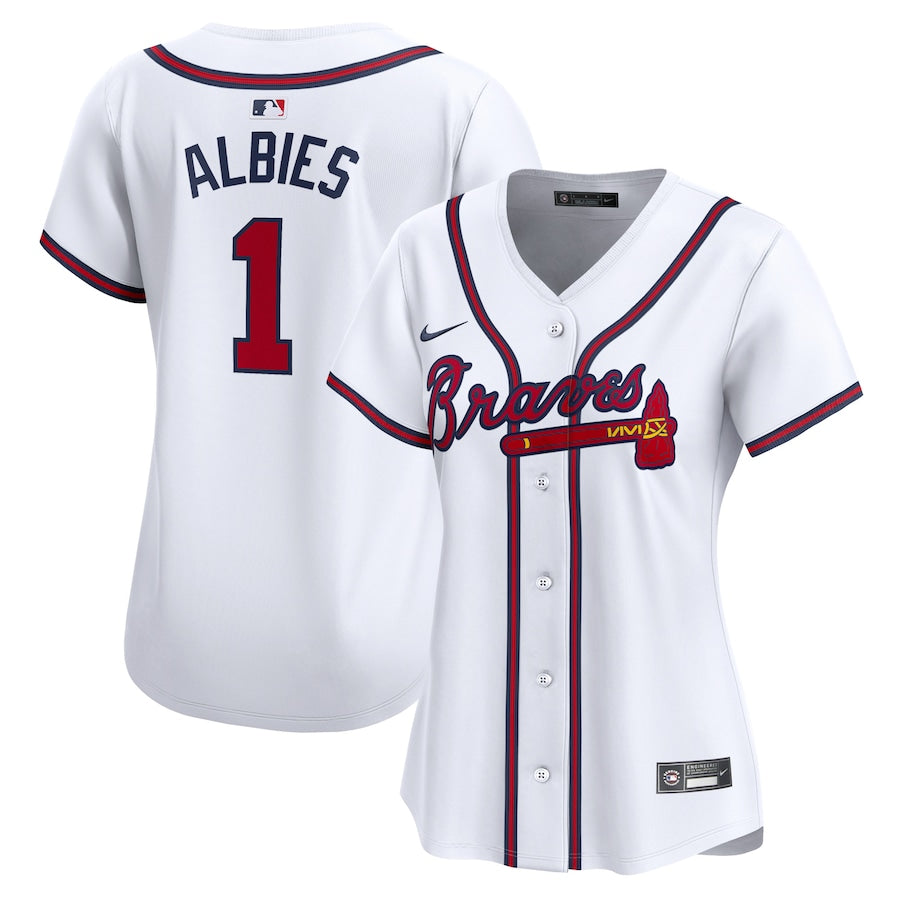 Women's Atlanta Braves Nike Home Inspired Jersey