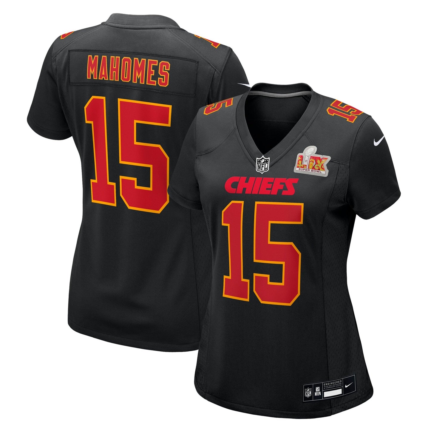 Women Kansas City Chiefs Nike Super Bowl LIX Game Jersey