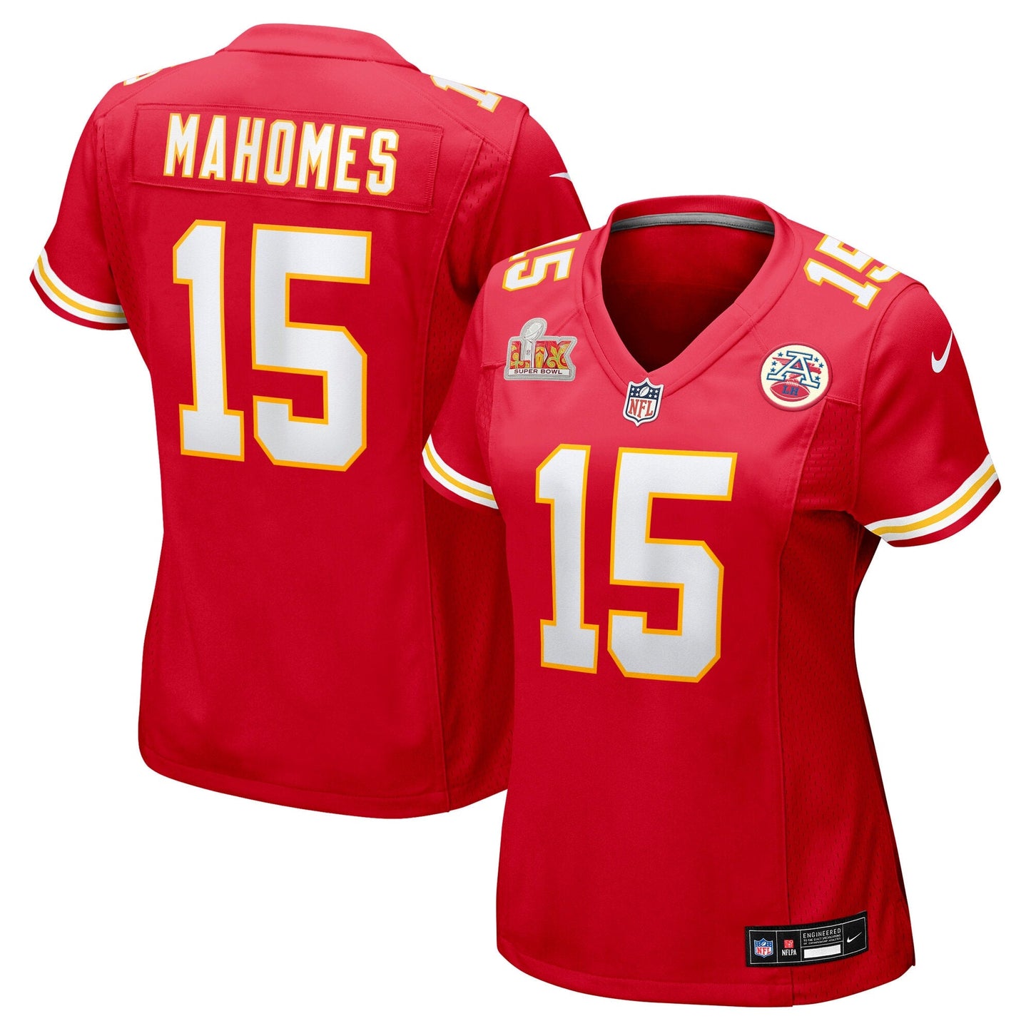 Women Kansas City Chiefs Nike Super Bowl LIX Game Jersey