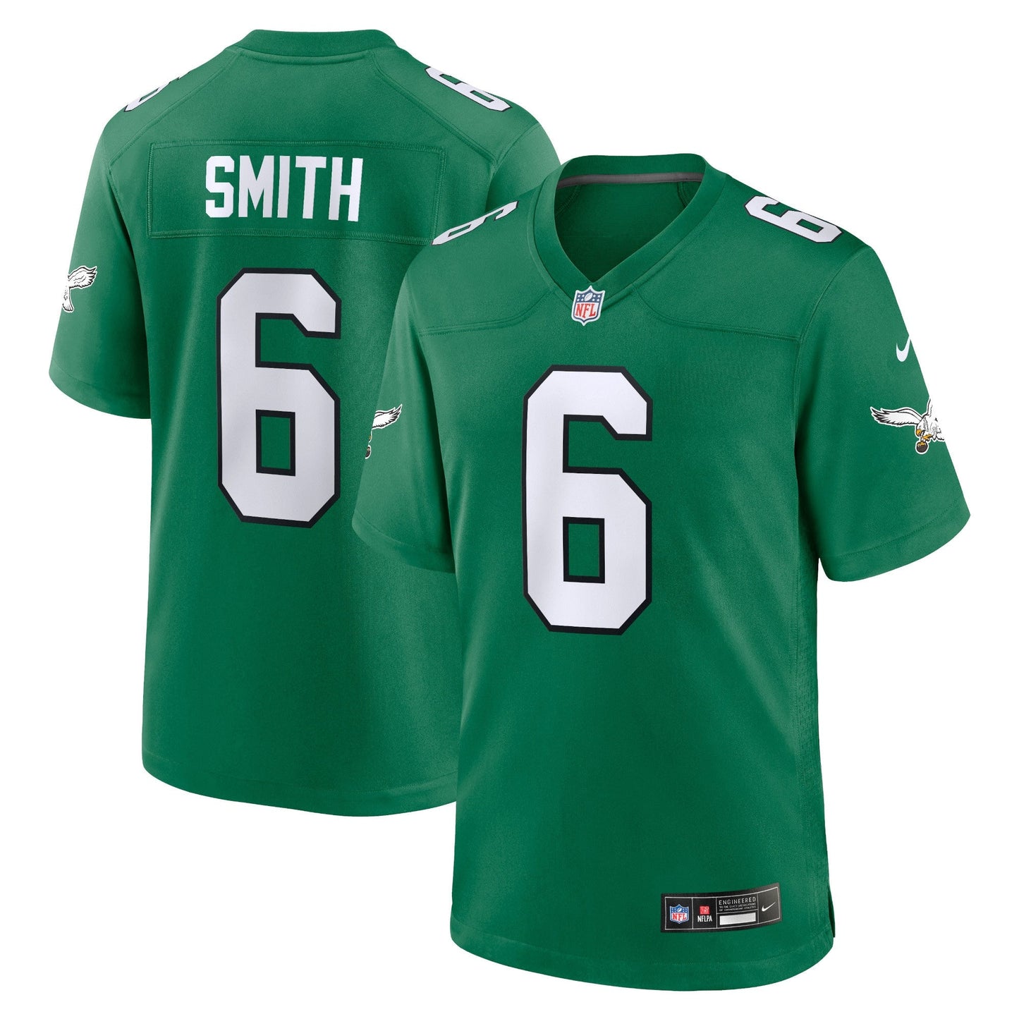 Youth Philadelphia Eagles Nike Midnight Green Team Game Jersey