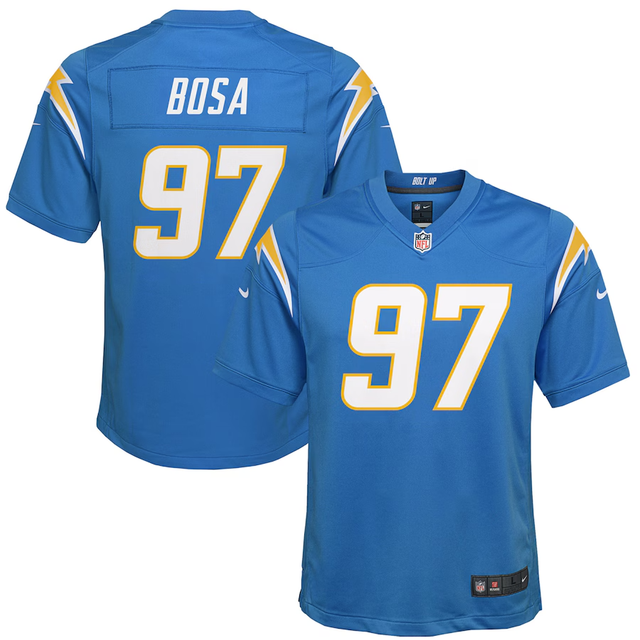 Youth Los Angeles Chargers Nike Player Game Jersey
