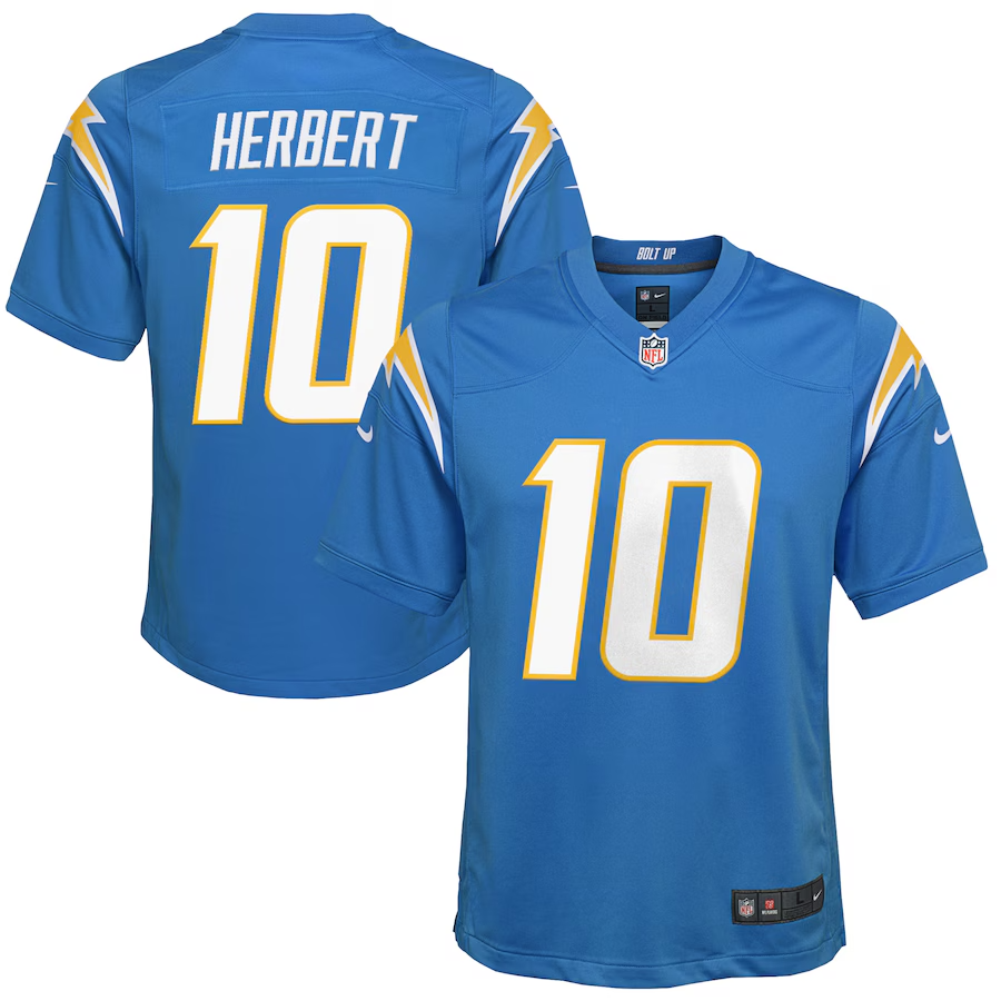 Youth Los Angeles Chargers Nike Player Game Jersey