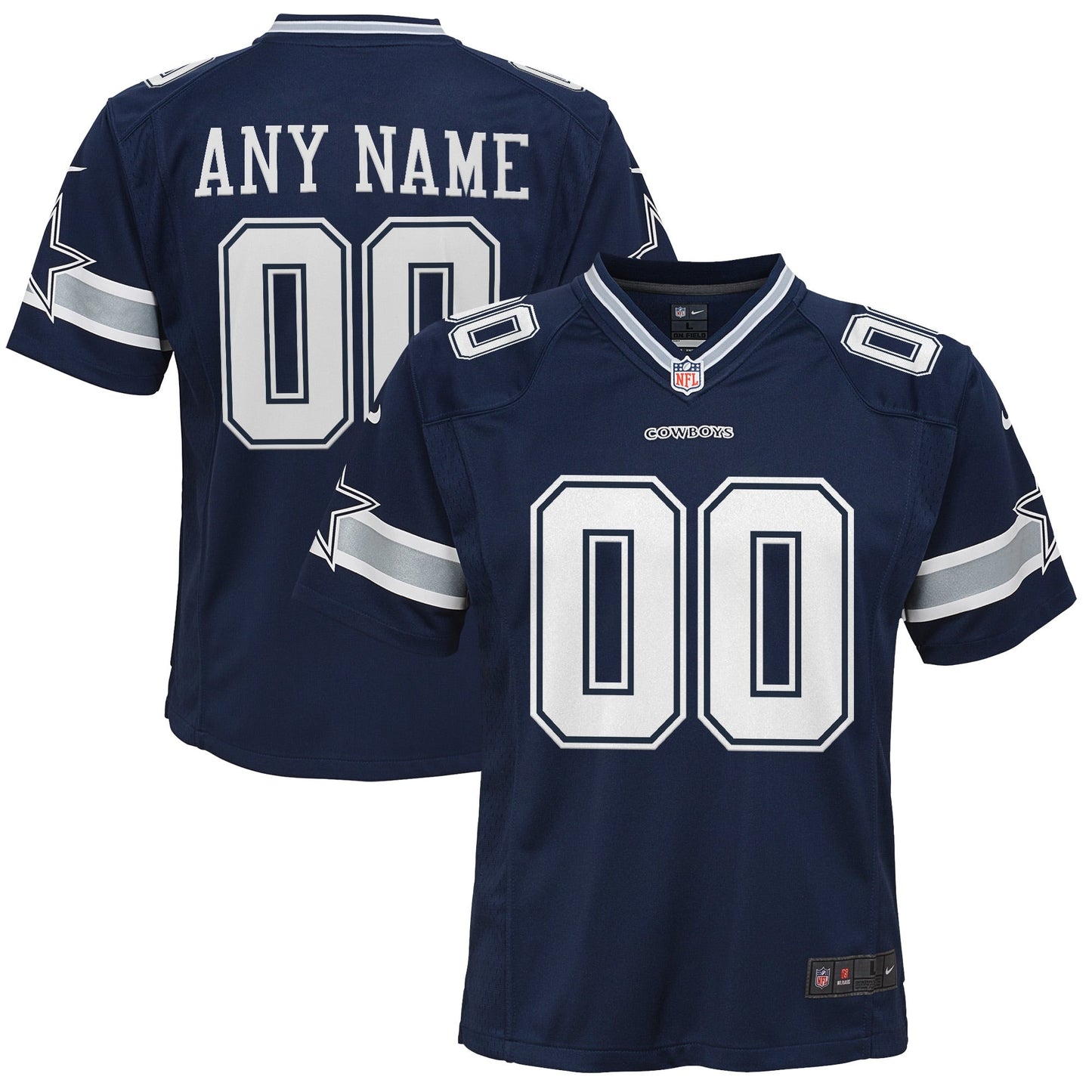 Youth Dallas Cowboys Nike Custom Game Jersey