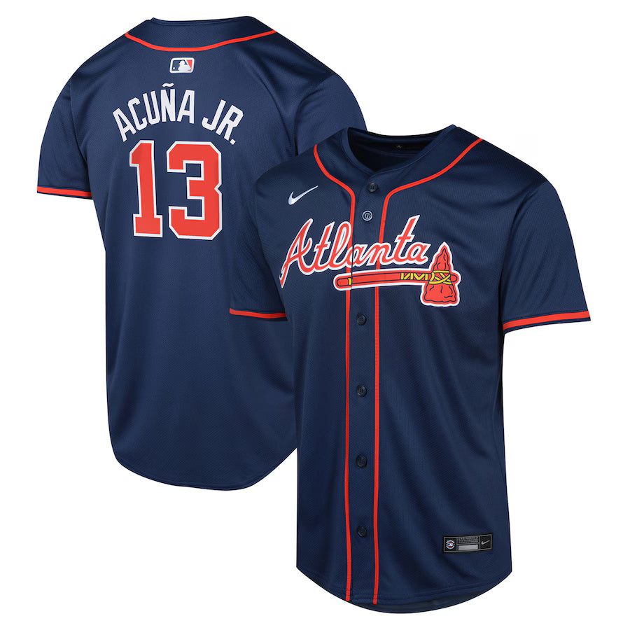 Youth Atlanta Braves Nike Player Jersey
