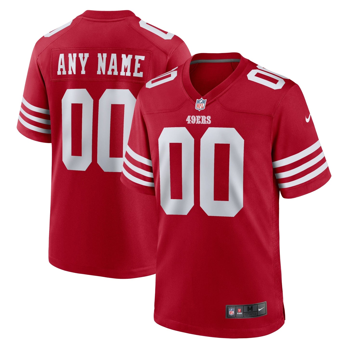 Youth San Francisco 49ers Nike Scarlet Game Player Jersey
