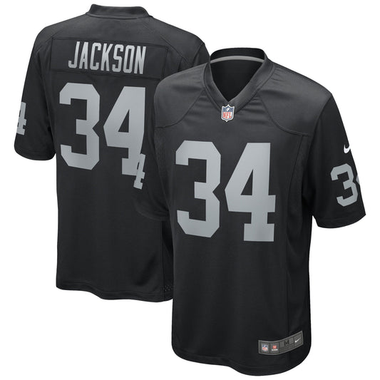 Men's Las Vegas Raiders Nike Black Game Jersey