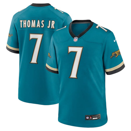 Men's Jacksonville Jaguars Nike Teal Prowler Throwback Player Game Jersey