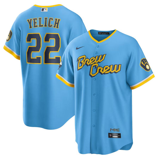Men's Milwaukee Brewers Nike  Jersey