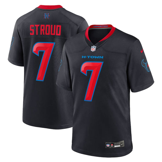 Men Houston Texans Nike Navy 2nd Alternate Game Jersey