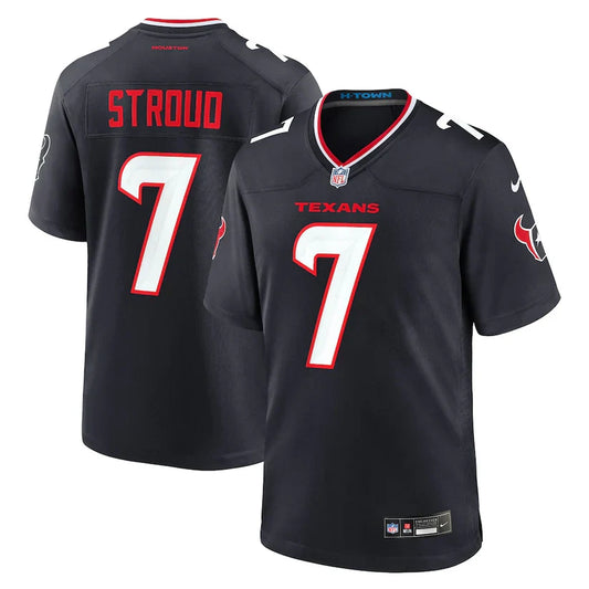 Men Houston Texans Nike Navy Game Jersey