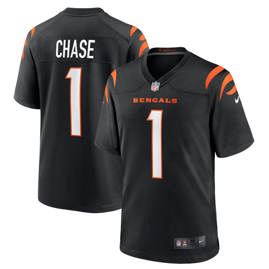 Men's Cincinnati Bengals Nike Black Player Game Jersey