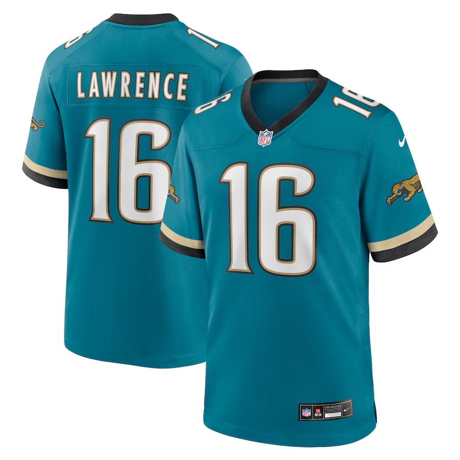 Men's Jacksonville Jaguars Nike Teal Prowler Throwback Player Game Jersey
