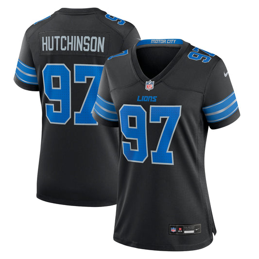 Women Detroit Lions Nike 2nd Alternate Game Jersey