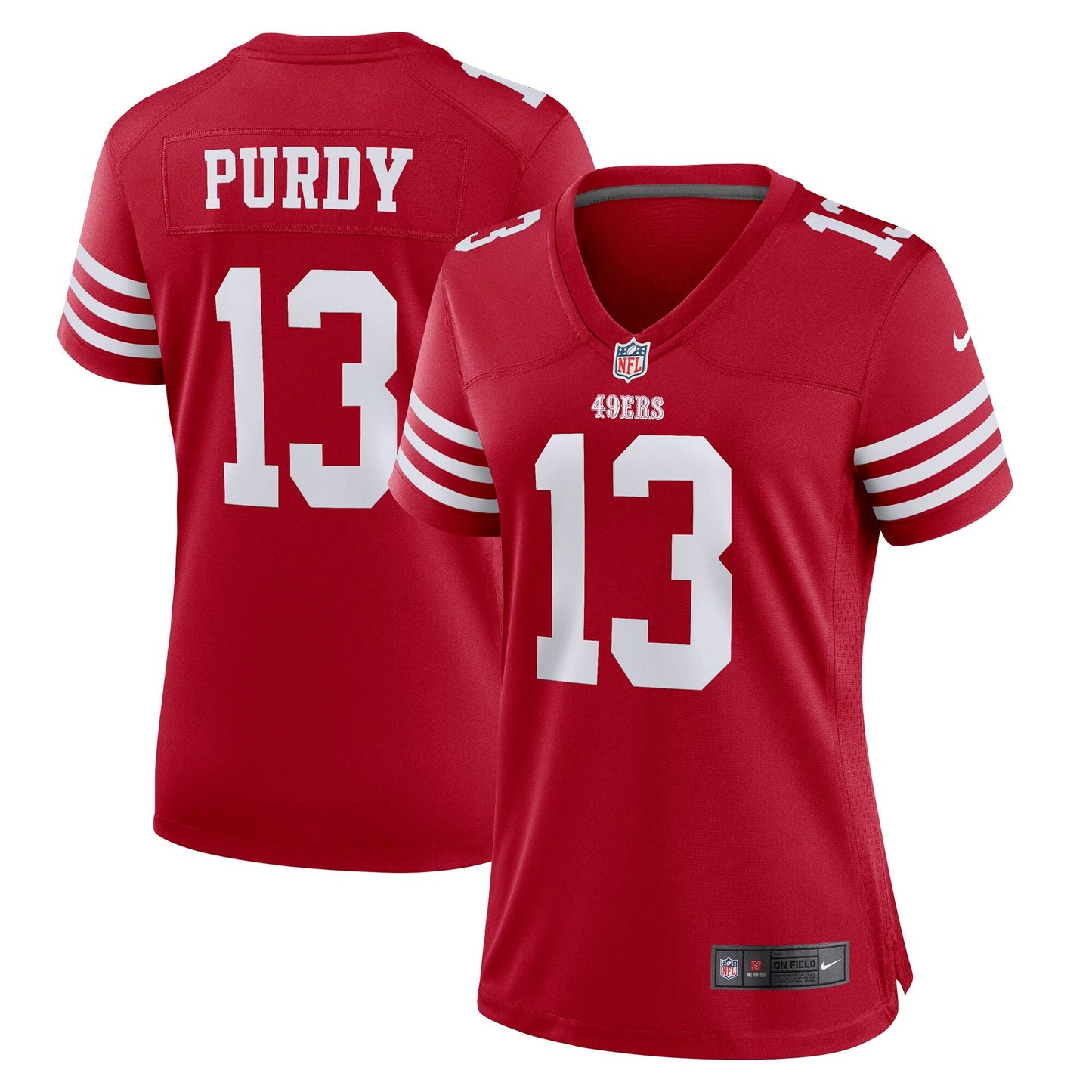 Woman San Francisco 49ers  Nike Scarlet Game Player Jersey