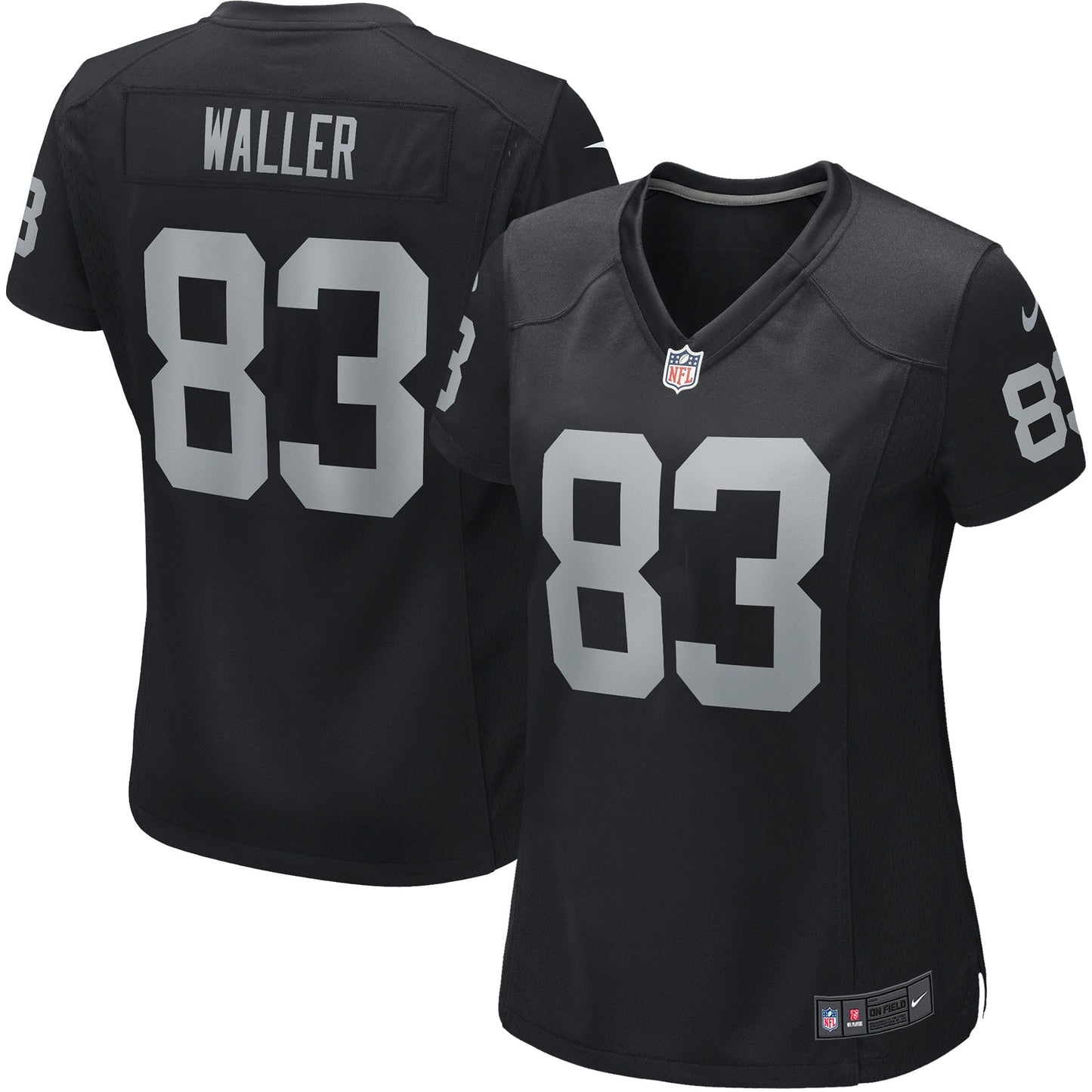 Woman Las Vegas Raiders Nike Black Game Jersey