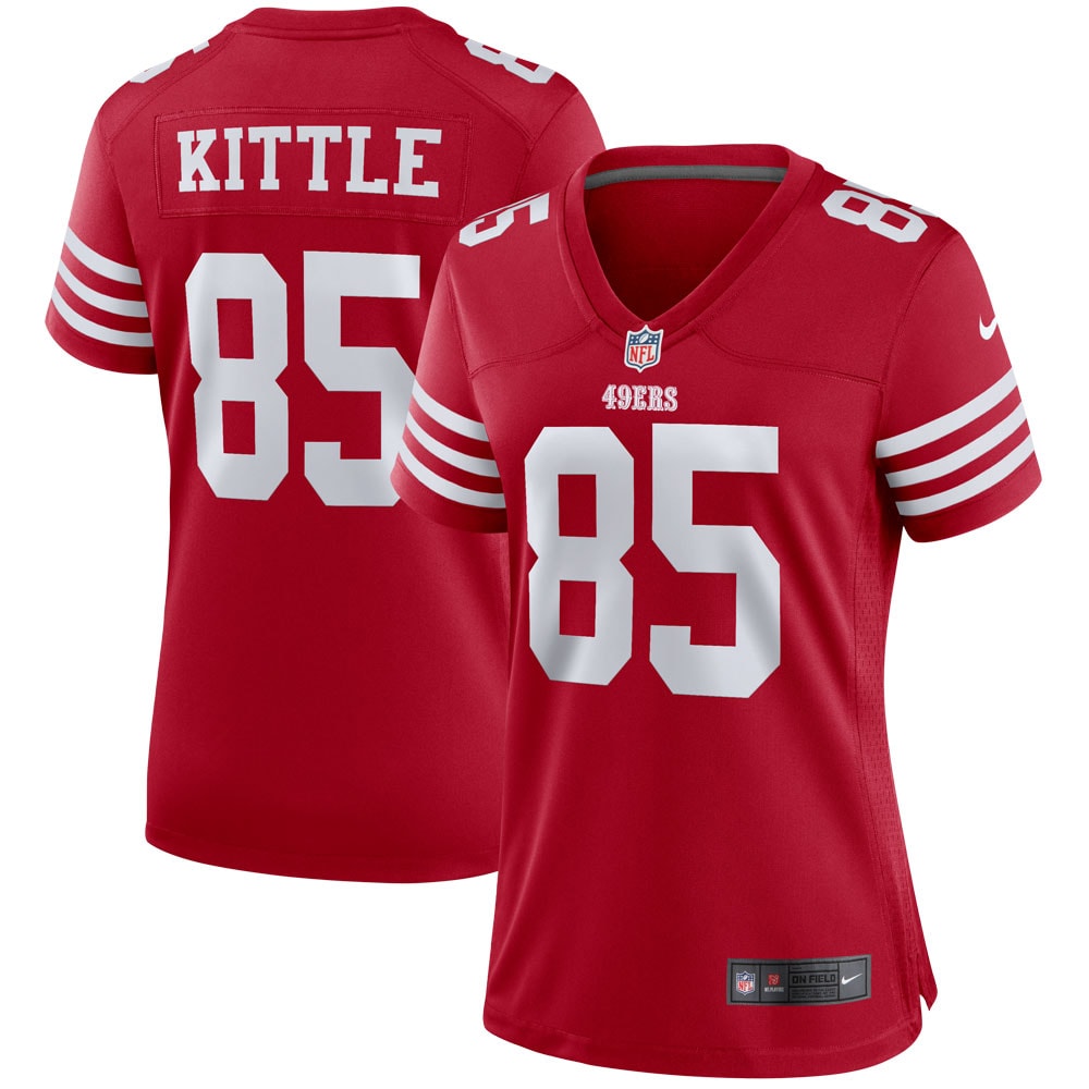 Woman San Francisco 49ers  Nike Scarlet Game Player Jersey