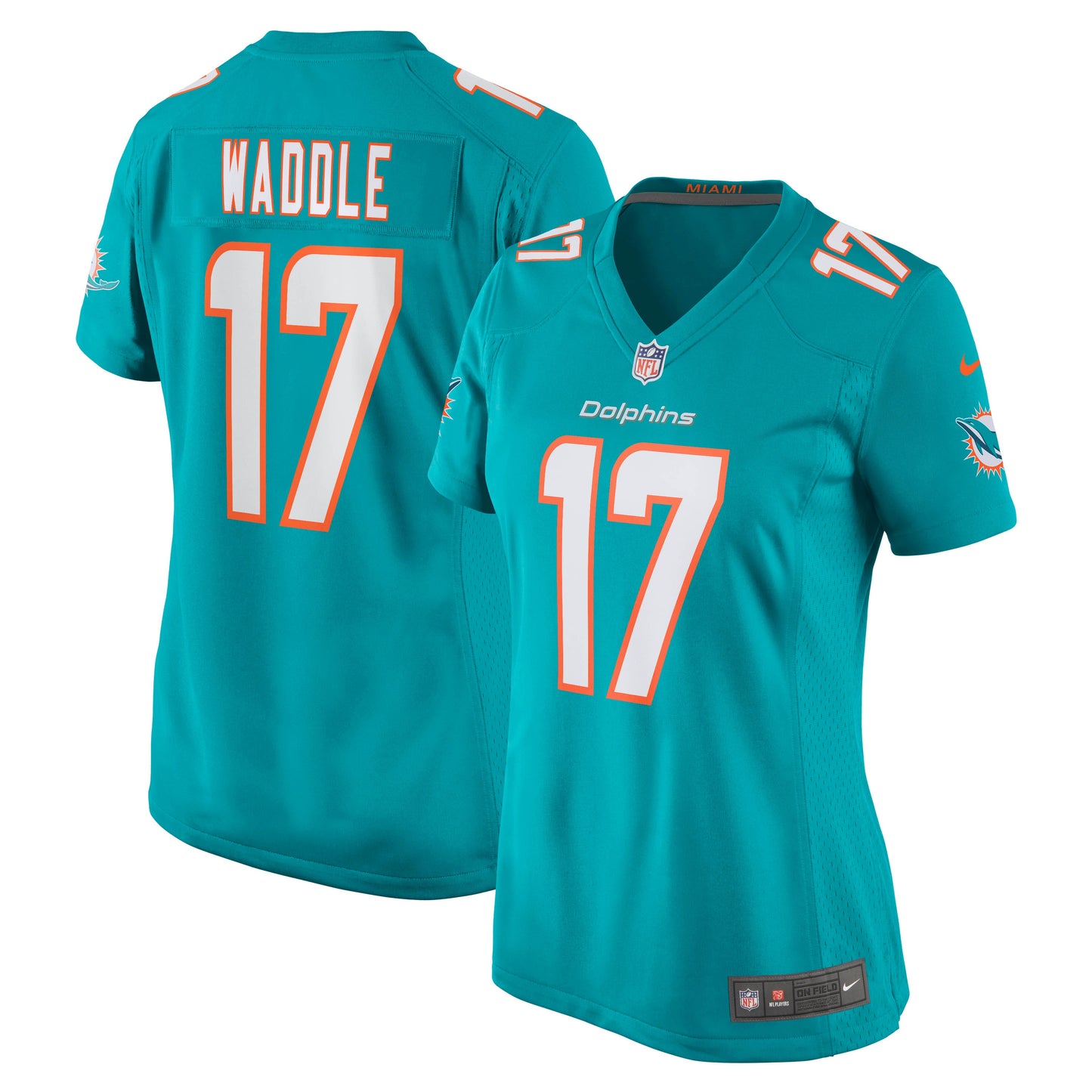 Woman Miami Dolphins Nike Aqua Game Jersey