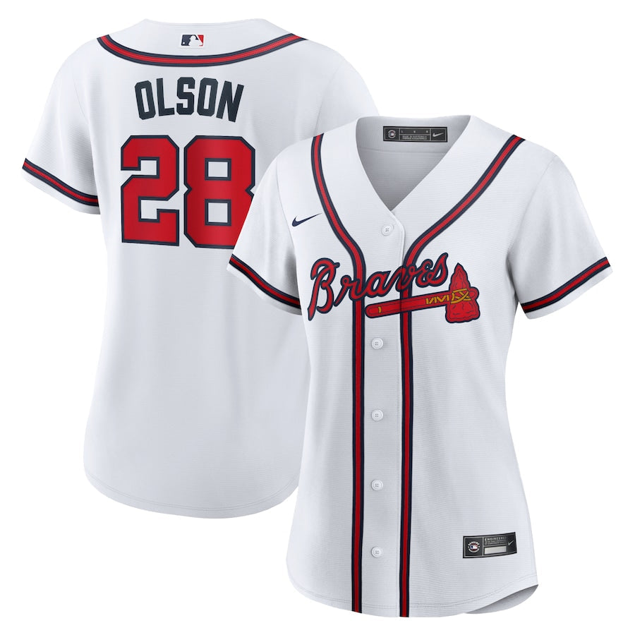 Women's Atlanta Braves Nike Home Inspired Jersey
