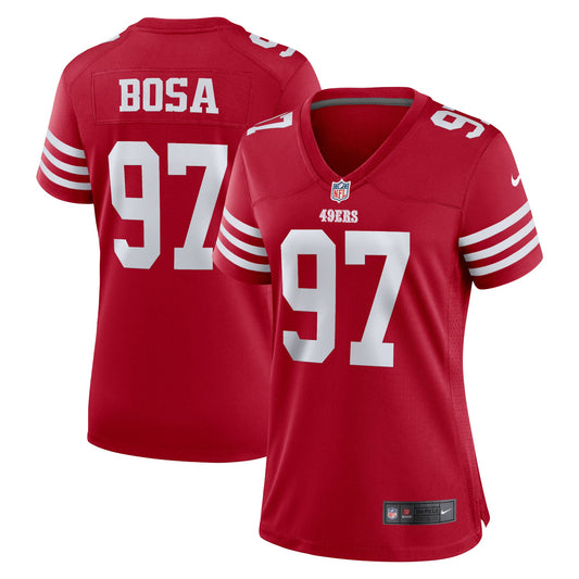 Woman San Francisco 49ers  Nike Scarlet Game Player Jersey