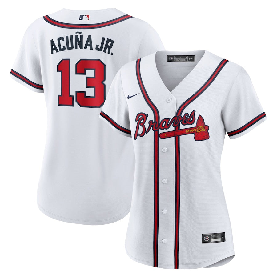Women's Atlanta Braves Nike Home Inspired Jersey