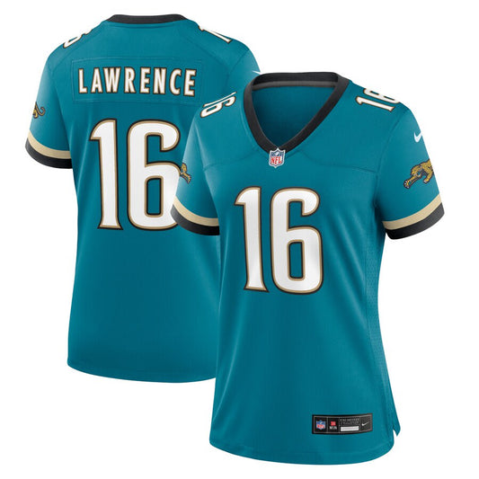 Woman Jacksonville Jaguars Nike Teal Prowler Throwback Player Game Jersey