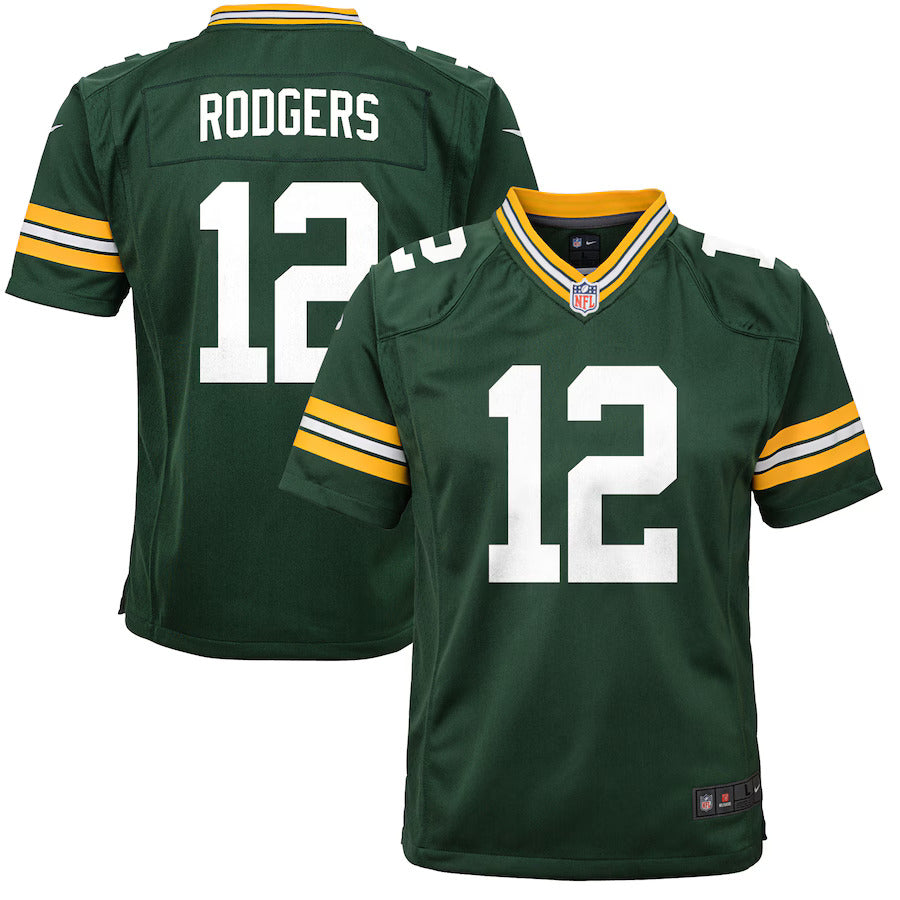 Youth Green Bay Packers Nike Player Game Jersey