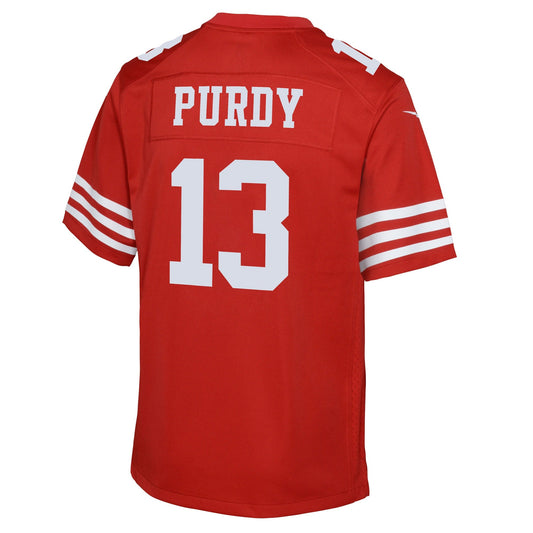 Youth San Francisco 49ers  Nike Scarlet Game Player Jersey