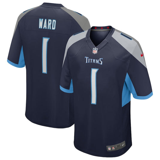 Youth Tennessee Titans Nike Light Blue 2025 NFL Draft First Round Pick Game Jersey