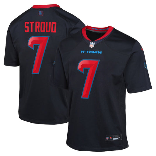 Youth Houston Texans Nike Navy 2nd Alternate Game Jersey