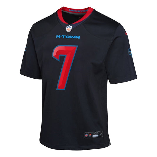 Youth Houston Texans Nike Navy 2nd Alternate Game Jersey