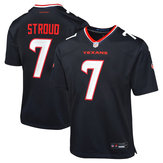 Youth Houston Texans Nike Navy Game Jersey