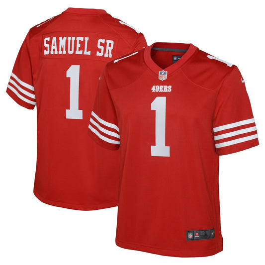 Youth San Francisco 49ers  Nike Scarlet Game Player Jersey