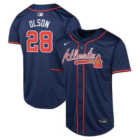 Youth Atlanta Braves Nike Player Jersey