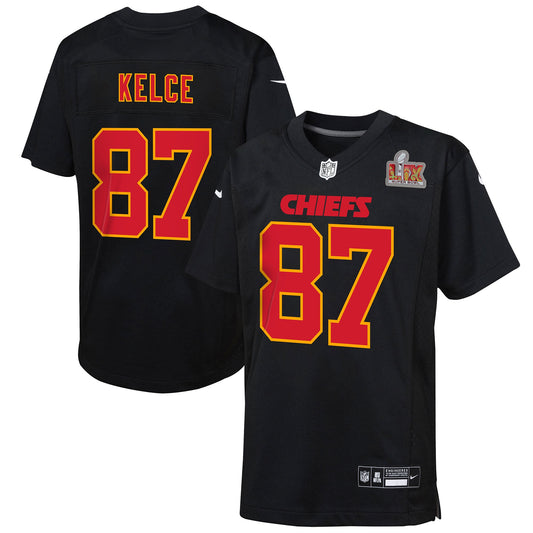 Youth Kansas City Chiefs Nike Super Bowl LIX Game Jersey
